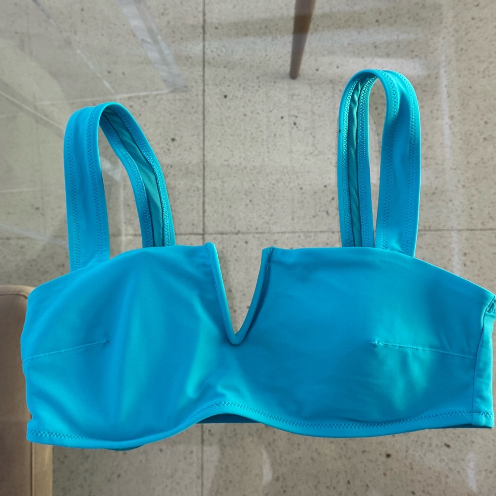 Aerie Turquoise Bikini Top